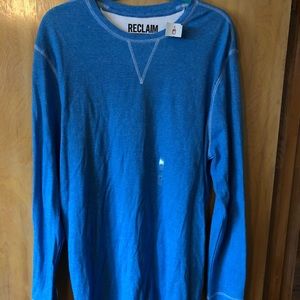 Men’s Reclaim Brand LS Waffle Shirt - XL. NWT!